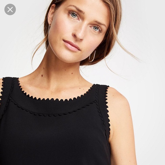 Ann Taylor Scalloped Sheath Dress NWT - Picture 2 of 6